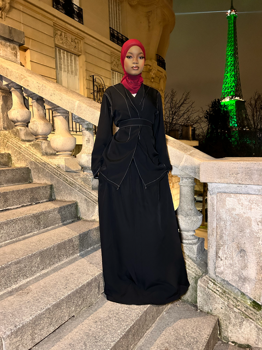 Élégance parisienne noire