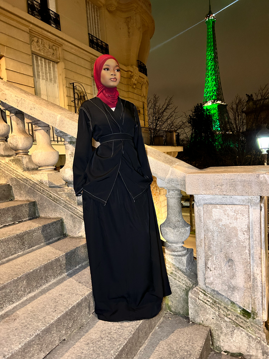 Élégance parisienne noire